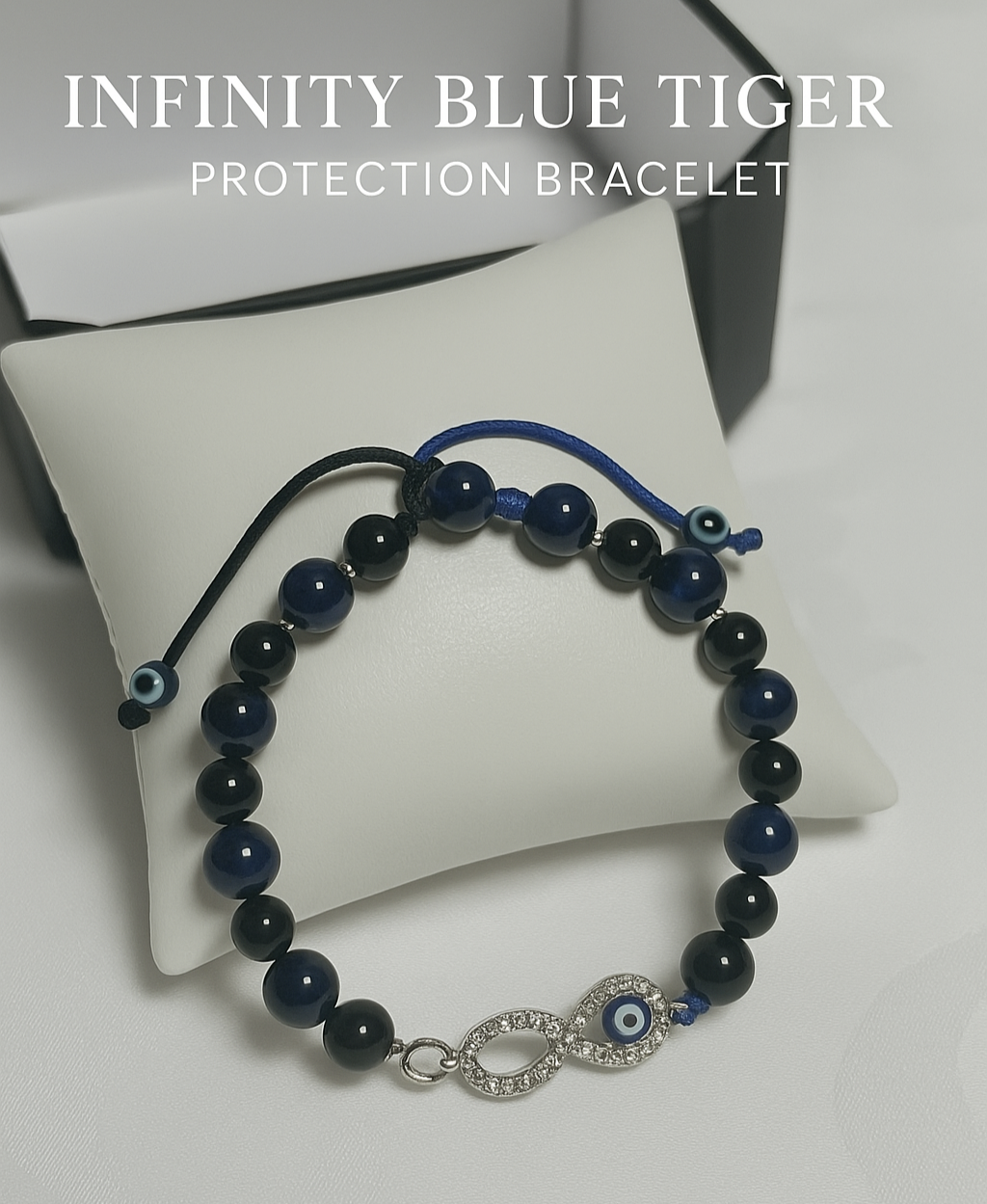 Infinity Blue Tiger -Strength & Focus YourLoveEnergies