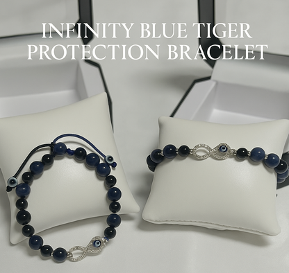 Infinity Blue Tiger -Strength & Focus YourLoveEnergies